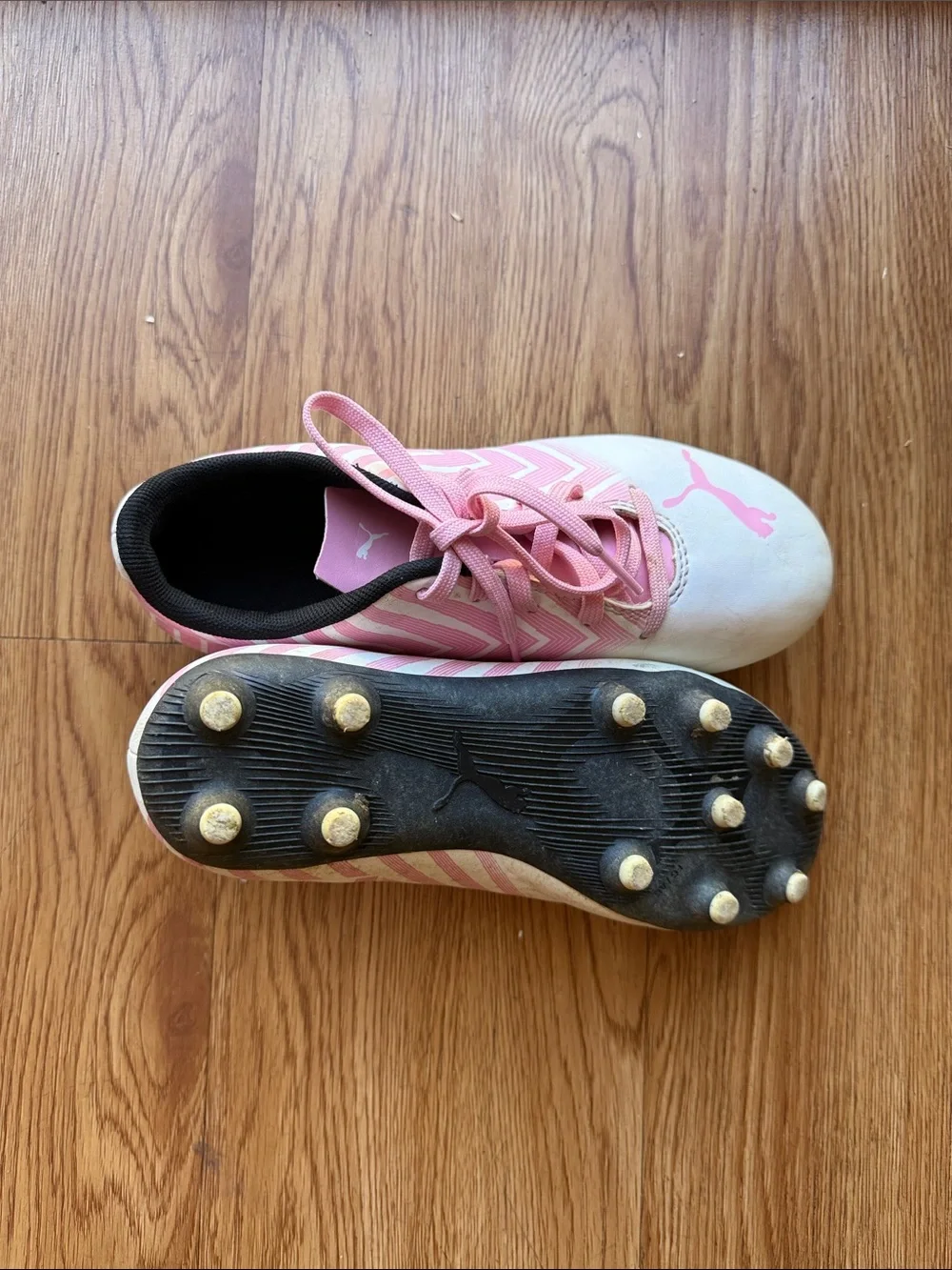 Puma Kids Sneakers White and Pink